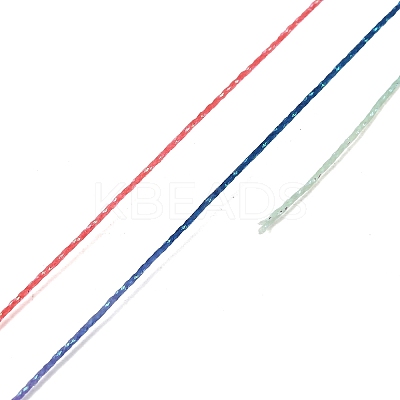 30M Gradient Color Round PET Waxed Thread OCOR-F018-02C-1