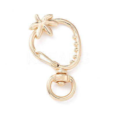 Strawberry Alloy Swivel Clasps FIND-L012-01KCG-1