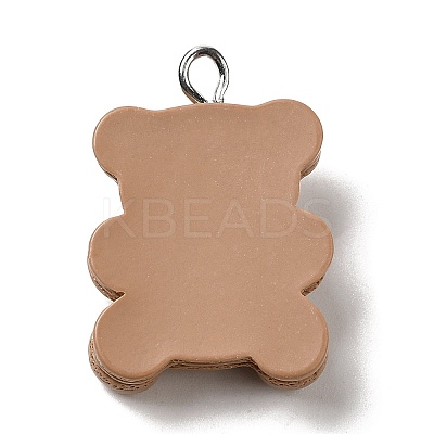 Opaque Resin Pendants LS-RESI-C037-02M-1