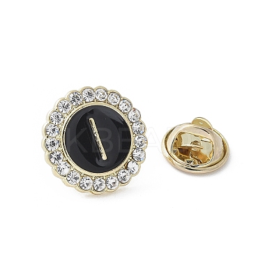 Letter Enamel Pins JEWB-S042-03I-G-1