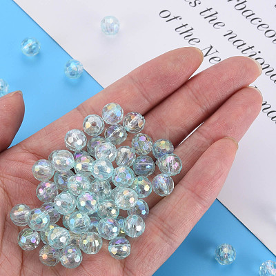 Transparent Acrylic Beads MACR-S373-64-C04-1