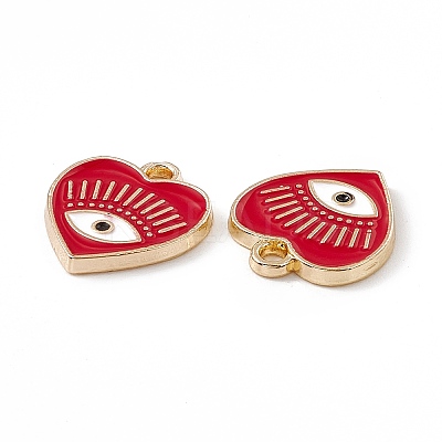 Alloy Enamel Pendants X-ENAM-K066-08A-1