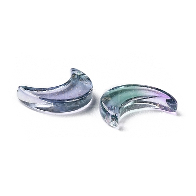 Transparent Baking Paint Glass Beads GLAA-D010-01-1