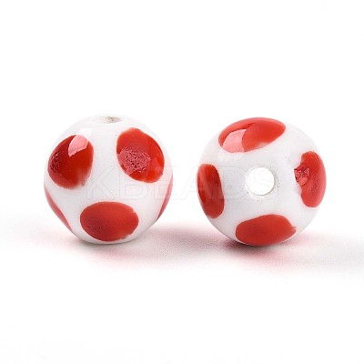 Handmade Porcelain Beads PORC-N009-04B-1