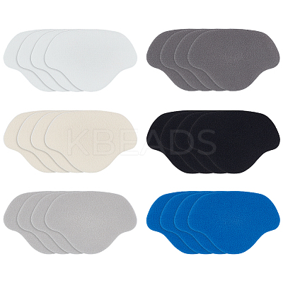 6 Bags 6 Colors Cloth Shoe Heel Repair Patch AJEW-DR0001-95-1