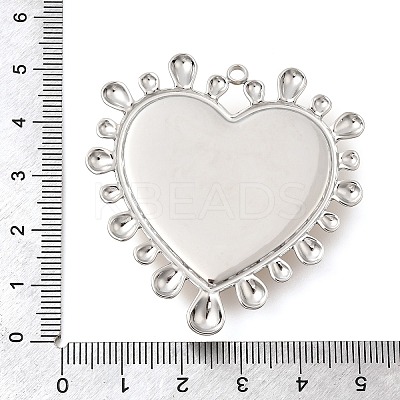 304 Stainless Steel Big Pendants LS-STAS-H250-01GP-01-1