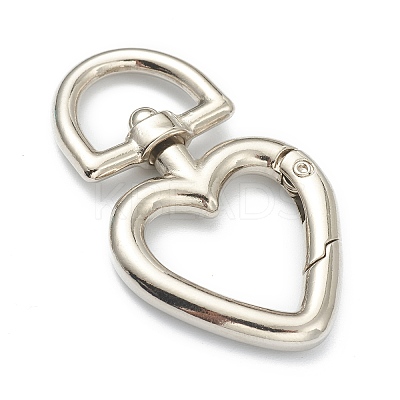 Zinc Alloy Swivel Clasps X-PALLOY-B004-01P-1