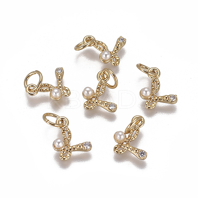 Brass Charms KK-L179-08L-G-1