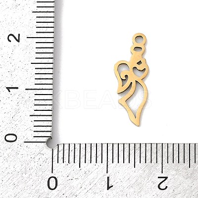 201 Stainless Steel Pendants STAS-F316-11G-1