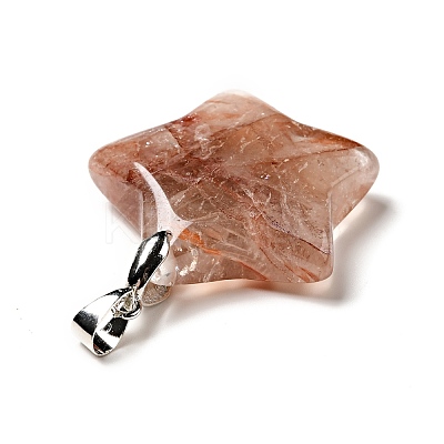 Natural Mixed Gemstone Pendants G-I319-04P-C-1