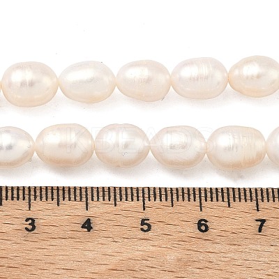 Natural Cultured Freshwater Pearl Beads Strands PEAR-D003-01D-10-1
