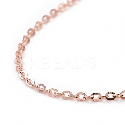 925 Sterling Silver Beadable Necklaces STER-I021-01RG-1