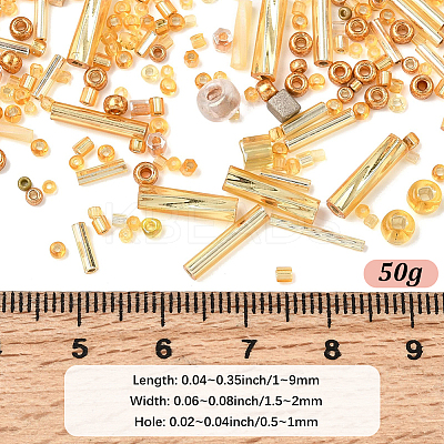 50G MIYUKI Seed Beads Mix SEED-PA0001-35A-1