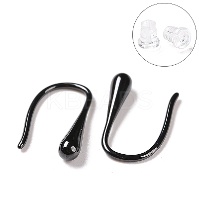 Hypoallergenic Bioceramics Zirconia Ceramic Teardrop Dangle Earrings EJEW-Z023-05-1
