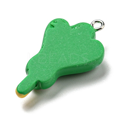 Opaque Resin Imitation Food Pendants CRES-D019-02D-1