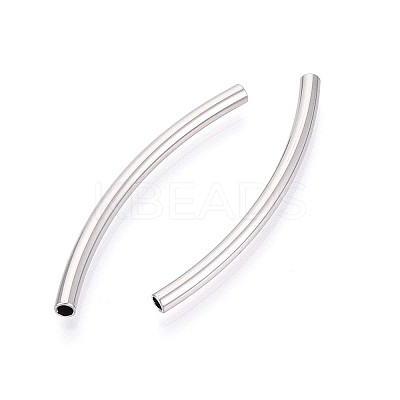 304 Stainless Steel Tube Beads STAS-T065-19P-1
