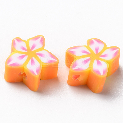 Handmade Polymer Clay Beads CLAY-N008-044F-1