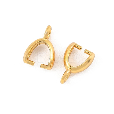 SHEGRACE Brass Ice Pick Pinch Bail XGR0037G-81G-1