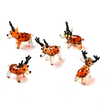Handmade Bumpy Lampwork Home Decorations LAMP-K039-11-1