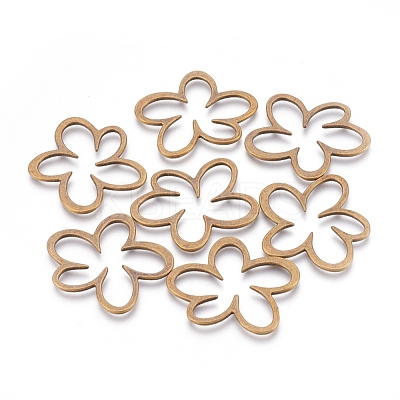 Tibetan Style Alloy Linking Rings MLF9061Y-NF-1