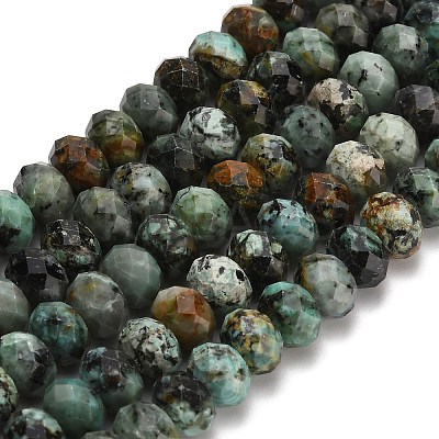 Natural African Turquoise(Jasper) Beads Strands G-Z111-A13-02-1