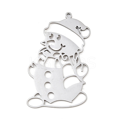 Christmas 201 Stainless Steel Pendants LS-STAS-C156-01V-P-1