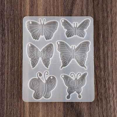 Butterfly DIY Keychain Pendant Silicone Molds LS-DIY-Q037-18B-1