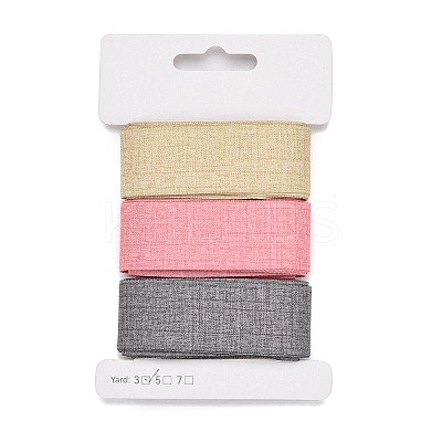 9 Yards 3 Styles Polyester Ribbon SRIB-A014-K05-1