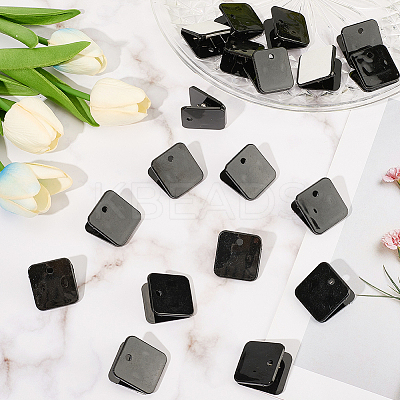 Square Acrylic Self-Adhesive Hanging Spring Clips AJEW-WH20011-56B-1