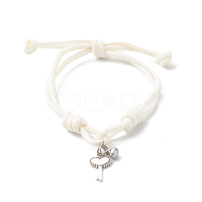 Adjustable Korean Waxed Polyester Cord Bracelets BJEW-TA00001-1