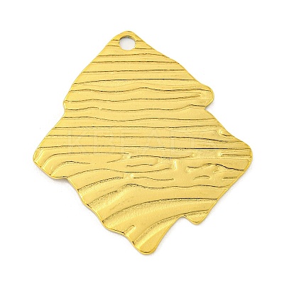 Ion Plating(IP) 304 Stainless Steel Pendants STAS-M001-02G-1