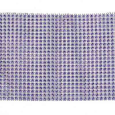 24 Rows Plastic Diamond Mesh Wrap Roll LS-DIY-L049-05G-1