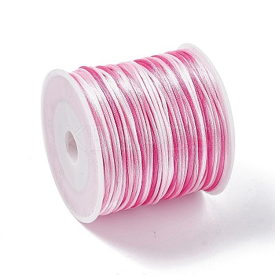 Segment Dyed Nylon Rattail Satin Cords NWIR-A008-01G-1