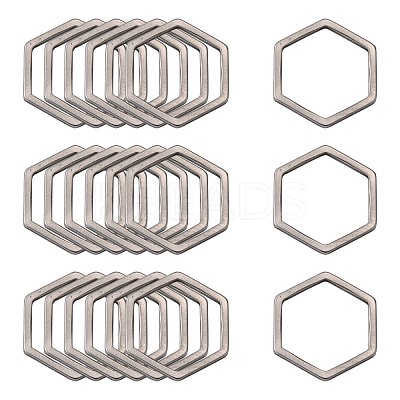 Tarnish Resistant 304 Stainless Steel Linking Ring STAS-S079-26A-1