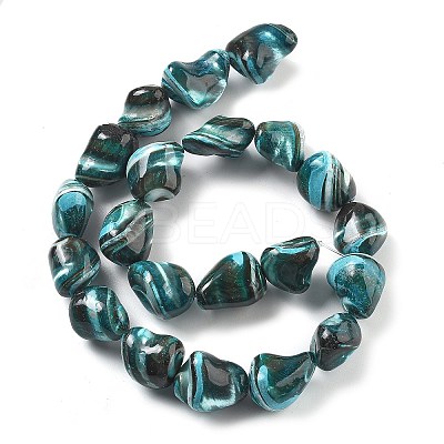 Dyed Natural Trochus Shell Beads Strands BSHE-Z006-02A-1
