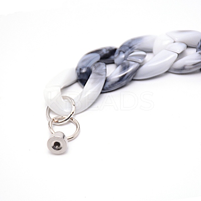 Acrylic Beads Phone Case Chain LS-AJEW-WH0235-10B-1
