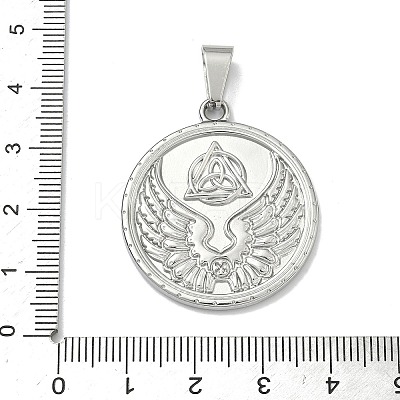 Religion Theme 304 Stainless Steel Pendants STAS-F336-06D-P-1
