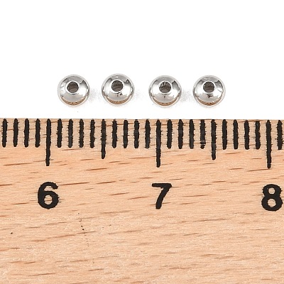 316 Surgical Stainless Steel Beads STAS-G382-01P-1
