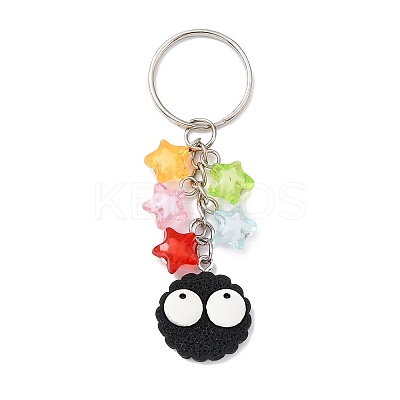Biscuits with Eyes Resin Pendant Keychain KEYC-JKC00635-1