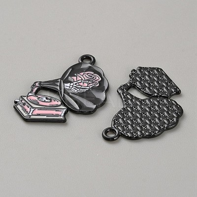 Zinc Alloy Enamel Pendants ENAM-CJC0021-20D-1