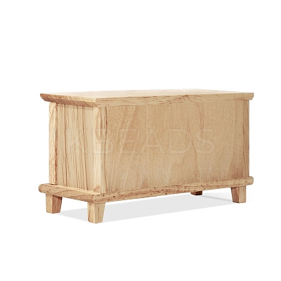 Wood TV Cabinet Ornaments PW-WG49800-01-1