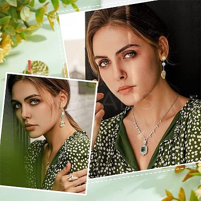 24Pcs 12 Style Alloy Stud Earring Findings FIND-HY0001-13-1