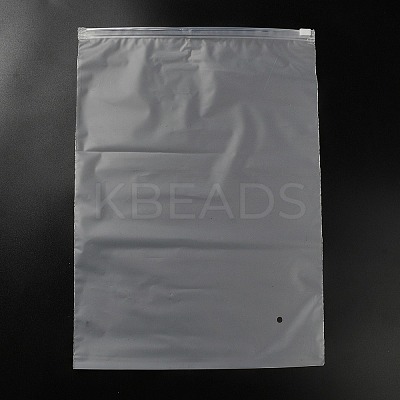 Transparent PE Jewelry Zip Top Storage Bags ABAG-H114-01E-1