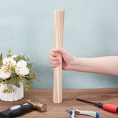 50Pcs Wood Craft Sticks DIY-OC0013-82A-1