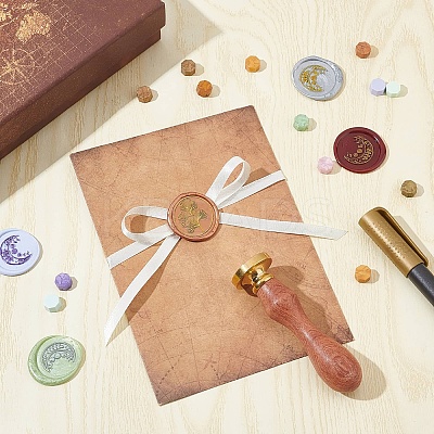 Wax Seal Stamp Set AJEW-WH0517-039-1