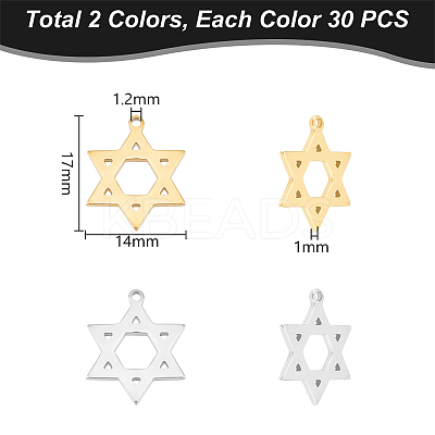 60Pcs 2 Colors Religion Theme STAS-UN0057-82-1