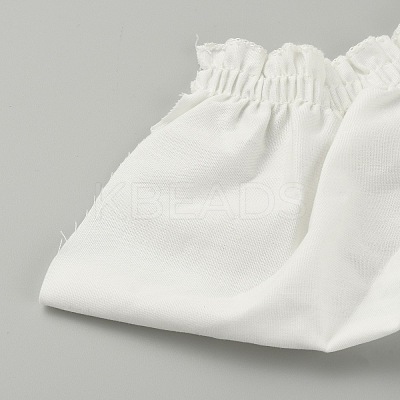 Cotton Pleated Ribbon OCOR-WH0078-66A-1