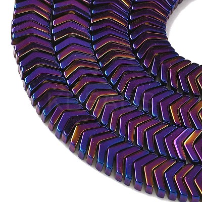 Electroplate Non-magnetic Synthetic Hematite Bead Strands G-F300-19-04-1