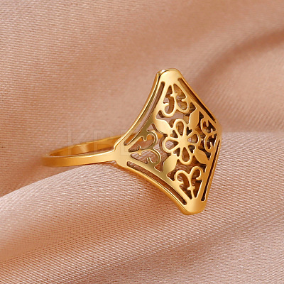 201 Stainless Steel Finger Rings FS-WG07FAA-07-1