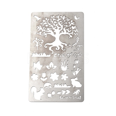 Tarnish Resistant Stainless Steel Cutting Dies Stencils STAS-XCP0001-66-1